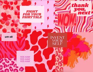Pink Preppy Wallpaper in JPG - Download