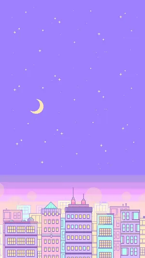 Aesthetic Purple Pastel Iphone Wallpaper Wallpaper