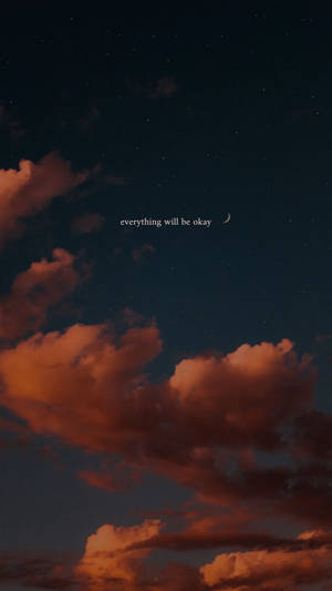 Aesthetic Quotes Everything Will Be Okay Wallpaper