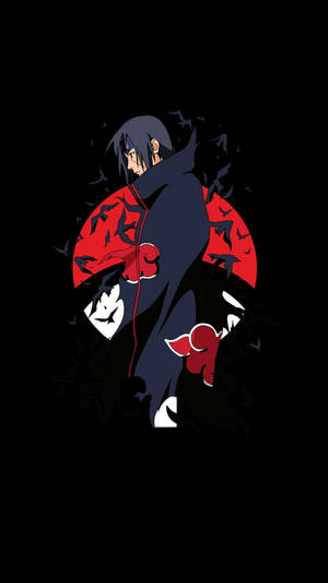 Aesthetic Sasuke For Minimalist Background Wallpaper