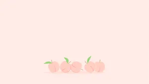 Aesthetic Soft Pink Peach Laptop Wallpaper