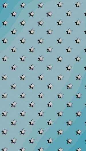 Aesthetic Star With Twinkling Lights Wallpaper