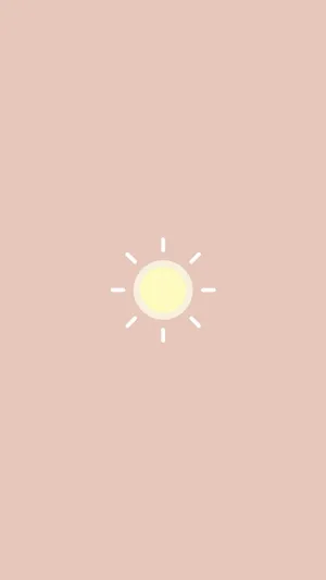 Aesthetic Sun Cute Iphone Wallpaper