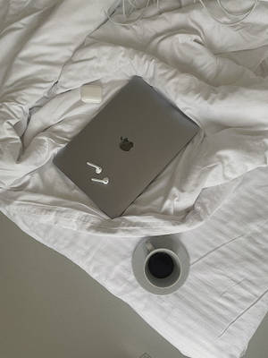 Aesthetic Tumblr Laptop Macbook Coffee Wallpaper