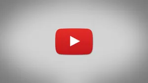 Aesthetic Youtube Minimalist Red Button Logo Wallpaper