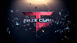 Aesthetic Youtube Red Faze Clan Logo Wallpaper