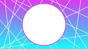 Aesthetic Youtube Two Tone Geometric Pattern Wallpaper