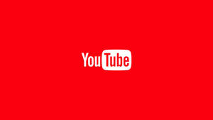 Aesthetic Youtube Wordmark Logo Wallpaper