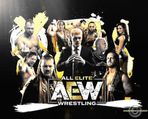 Aew - All Elite Wrestling, The Premier Wrestling Platform In North America Wallpaper