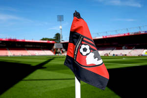 Afc Bournemouth Flag Inside Stadium Wallpaper