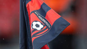 Afc Bournemouth Official Flag Up-close Wallpaper