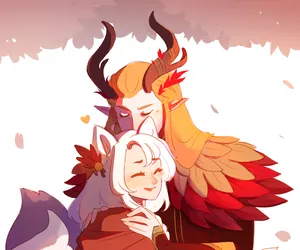 Afk Arena Hugging Girl Wallpaper