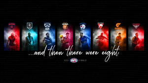 Afl 2021 Finals Eight Teams Wallpaper
