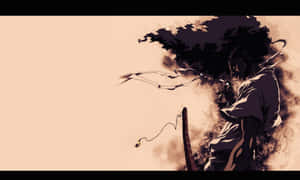 Afro Samurai In Action Wallpaper