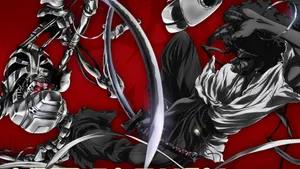 Afro Samurai Unleashes His Fury Wallpaper