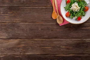 Afternoon Salad Cooking Wallpaper