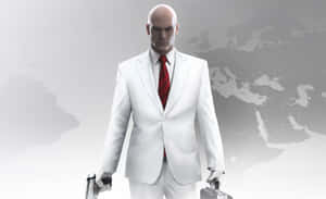 Agent 47, A Legendary Assassin For Hire Wallpaper