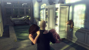 Agent 47 Rescuer Hitman Absolution Hd Wallpaper