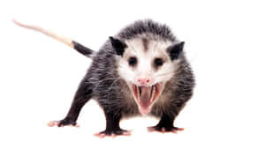 Aggressive Possum White Background.jpg Wallpaper