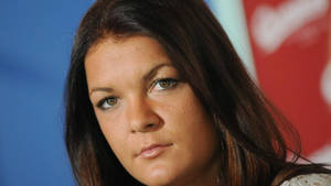 Agnieszka Radwanska Face Close-up Wallpaper