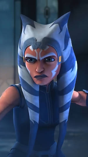 Ahsoka Tano Shows Off Her Dual Lightsabers Wallpaper