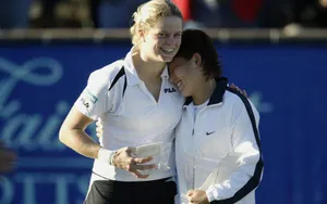 Ai Sugiyama Hugging A Player Wallpaper