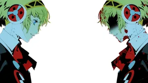 Aigis Double Persona 3 Wallpaper