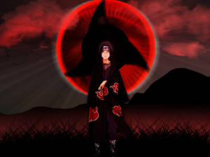 Akatsuki Itachi Sharingan Wallpaper