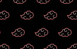 Akatsuki Logo Black Shinobi Clouds Wallpaper