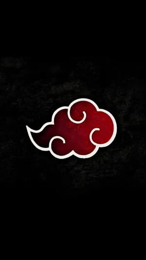 Akatsuki Logo Shaded Shinobi Cloud Wallpaper