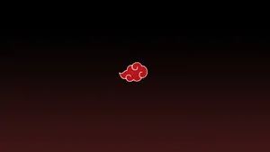 Akatsuki Logo Stylized Red Cloud Wallpaper