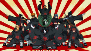 Akatsuki Red Sunray Wallpaper