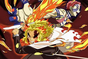 Akaza Fictional Character Wallpaper