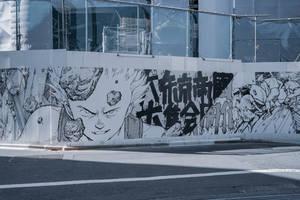 Akira Anime Mural Wallpaper