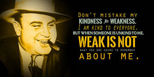 Al Capone Quotation Wallpaper