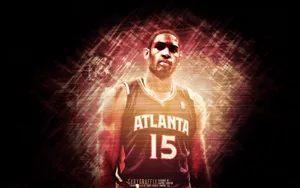 Al Horford On Flame Flare Effect Wallpaper