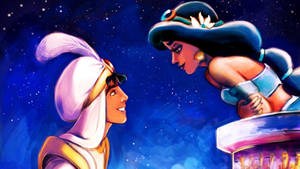 Aladdin Dazzling Eyes Wallpaper