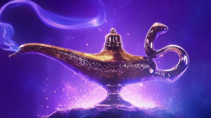 Aladdin Genie's Home Wallpaper