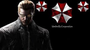 Albert Wesker In Command - The Mastermind Of Resident Evil Wallpaper