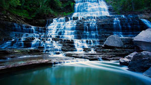 Albion Falls Cascade Waterfall Wallpaper