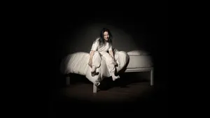 Album Cover Billie Eilish 4k Wallpaper
