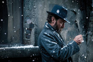 Albus Dumbledore In The Snow Wallpaper