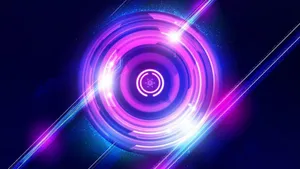 Alcatel Pink Lights Wallpaper