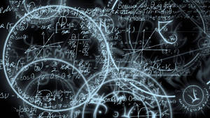 Alchemical Math Formulas Wallpaper