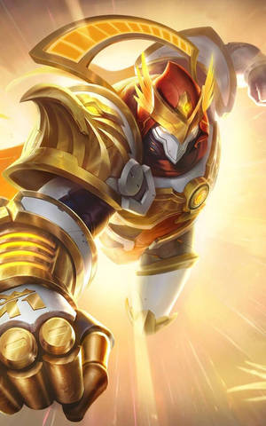 Aldous Mobile Legends King Of Supremacy Portrait Wallpaper