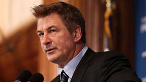 Alec Baldwin Sharp And Serious Wallpaper