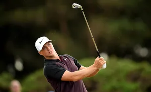 Alex Noren Mid-swing Wallpaper