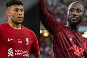 Alex Oxlade-chamberlain Naby Keita Side By Side Wallpaper