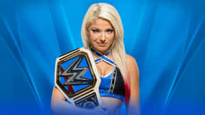 Alexa Bliss Blue Aesthetic Wallpaper