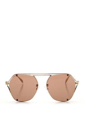 Alexander Mcqueen Fashion Sunglasses Aesthetic Aviator Wallpaper